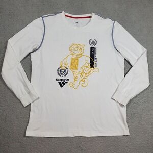 Adidas DON x Bel-Air Academy Long Sleeve T-Shirt Mitchell 45 Men Large White Y2K